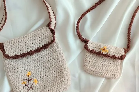Handytäschchen aus Stoff