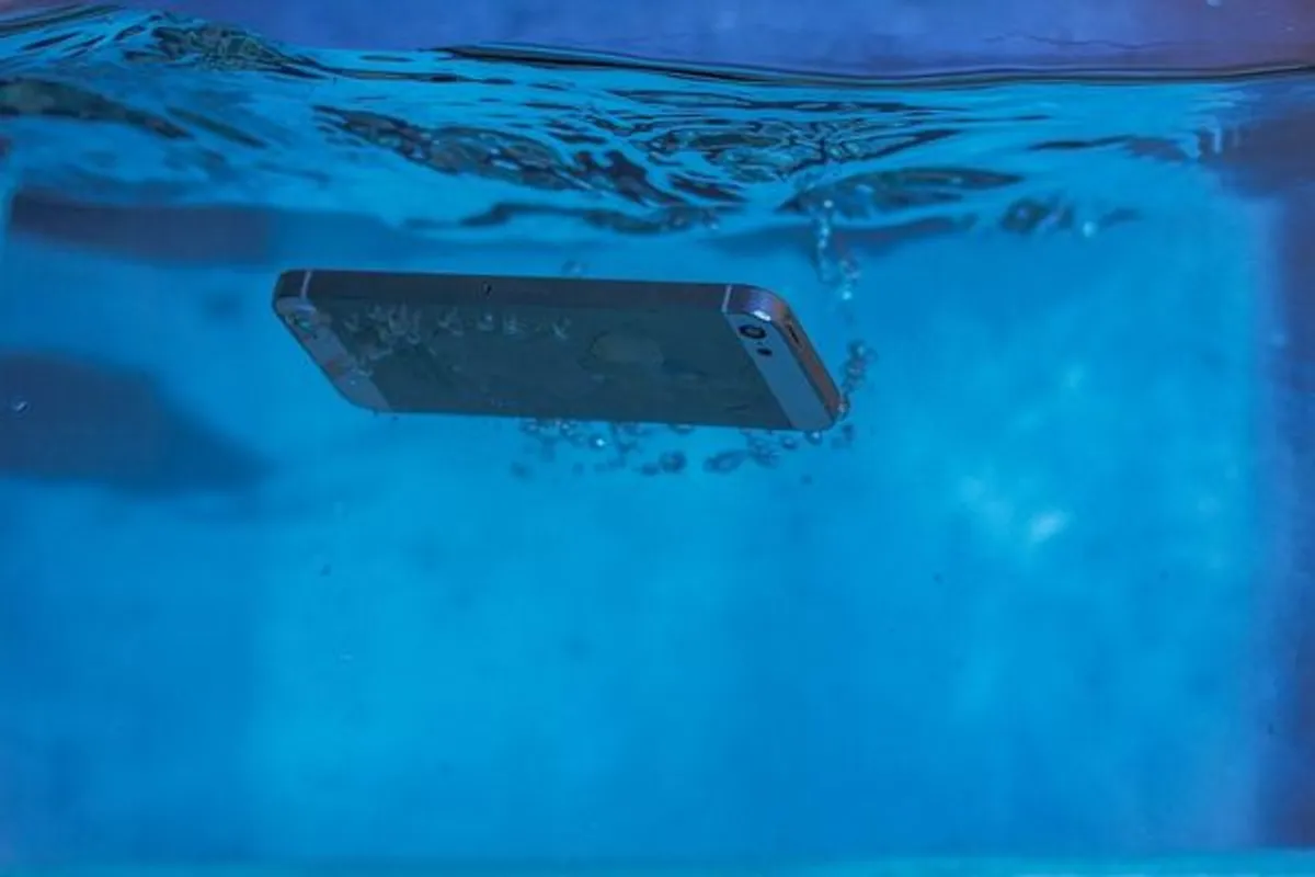 Wasserdicht geschütztes Smartphone